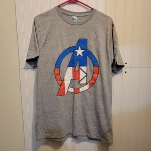 Men's Captain America Tshirt
